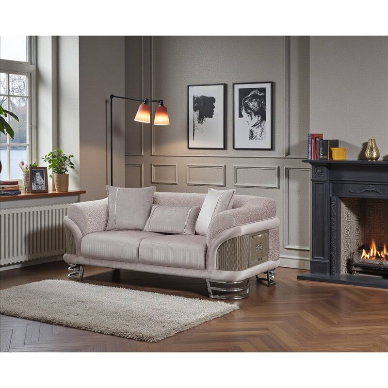 Northcraft 2 Pieces Living Room Sets 1 Sofa 1 Loveseat