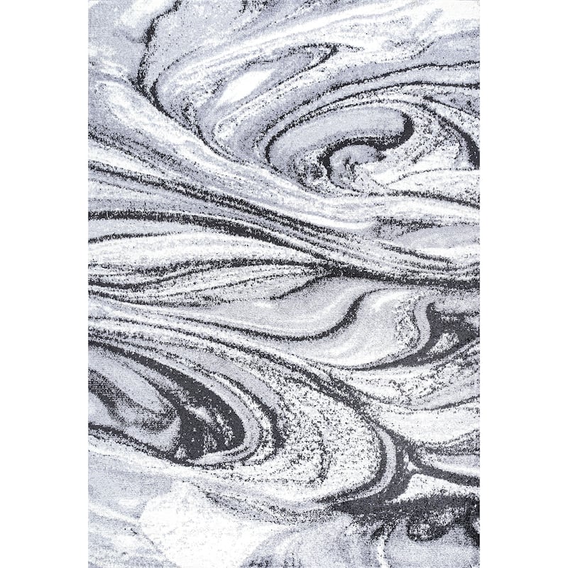 JONATHAN Y Alcudia Abstract Marble Contemporary Area Rug - 3 X 5