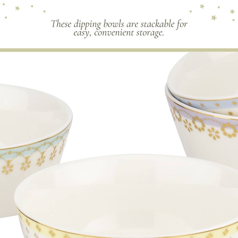Spode Set of 4 Meadow Lane Fine Porcelain Bowls