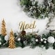 preview thumbnail 2 of 4, 11" Pine and Pine Cone "NOEL" Tabletop Christmas Decor