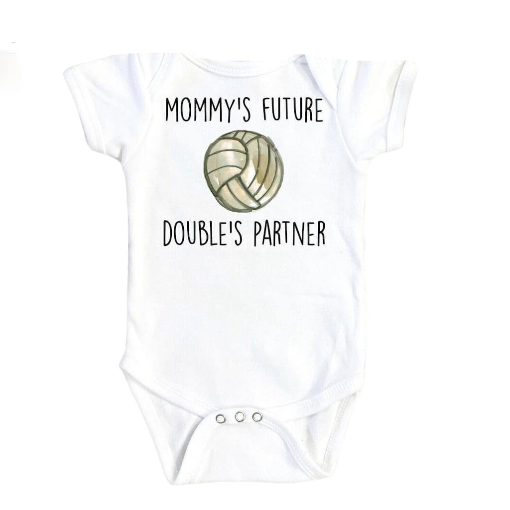 Volleyball - Baby Boy Girl Clothes Infant Bodysuit Funny Cute Newborn 1D