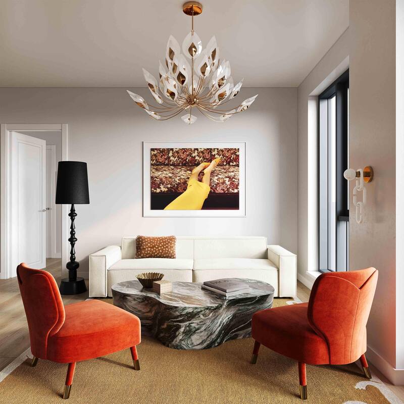 Athena Velvet Accent Chair