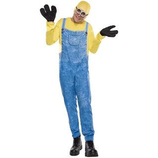Shop Black Friday Deals on Minion Movie Bob Overalls Adult Costume - Overstock - 13692164