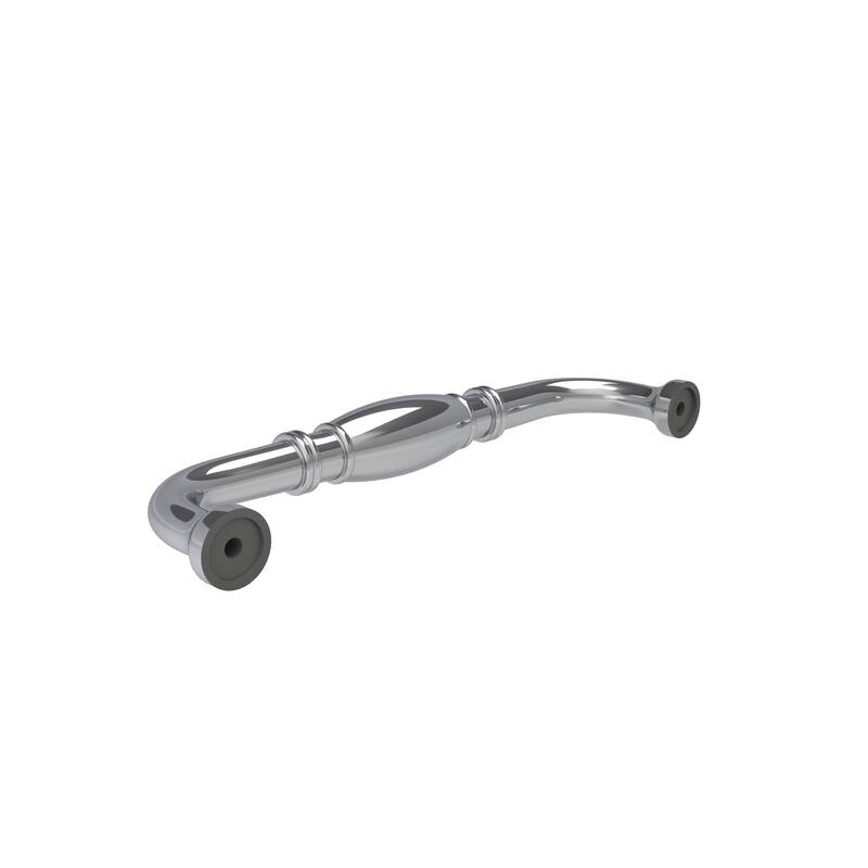 Granby 5-1/16 in (128 mm) Center-to-Center Polished Chrome Cabinet Pull - 5.0625