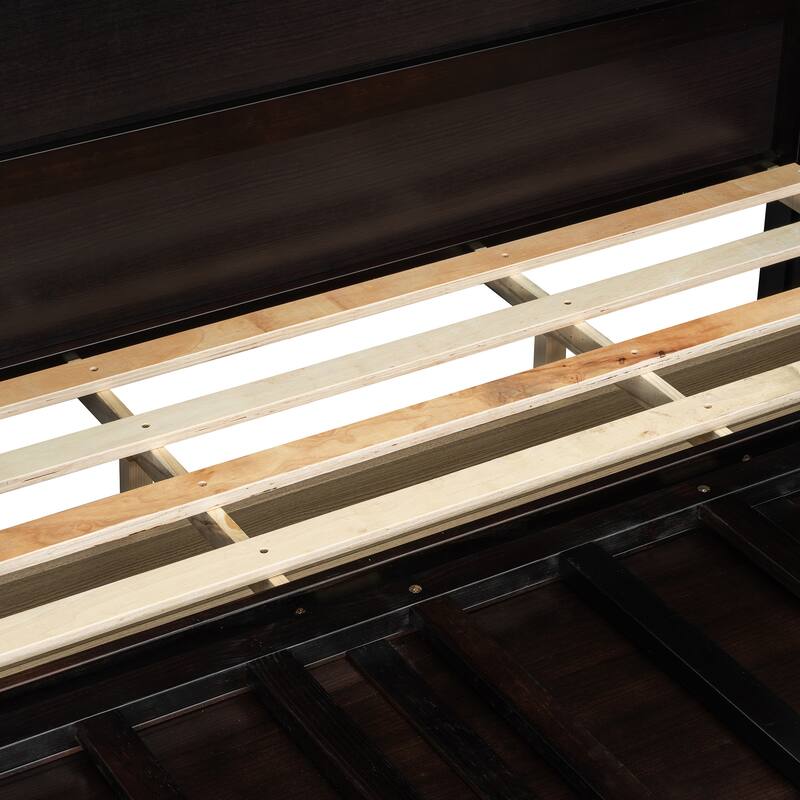 Space-Saving Queen Murphy Bed with USB, Outlets, and Storage Drawers