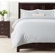 preview thumbnail 12 of 48, Chanasya Solid Color Ultra Soft Duvet Cover Set King - Pearl Blue