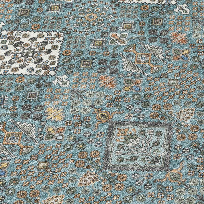 Machine Washable Indoor/ Outdoor Global Bidunga Chantille Rug