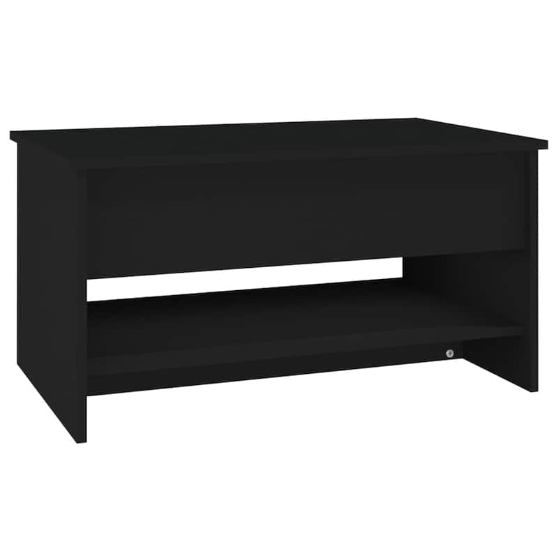 vidaXL Coffee Table Lift Top End Table Accent Side Sofa Table Engineered Wood - 31.5" x 19.7" x 16.7"