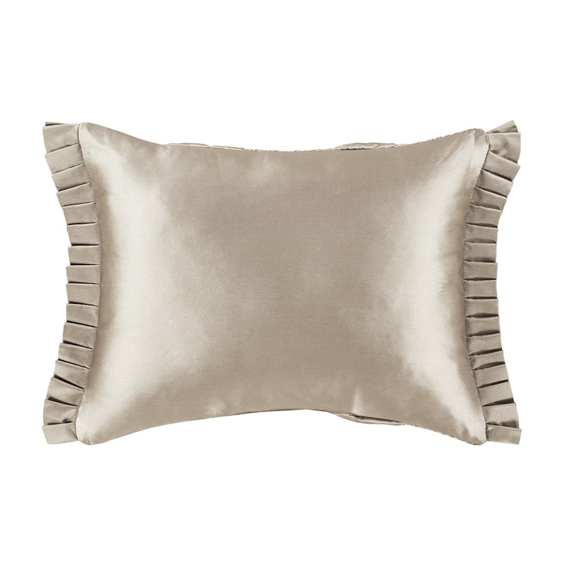 J. Queen New York Brunello Flax Boudoir Decorative Throw Pillow
