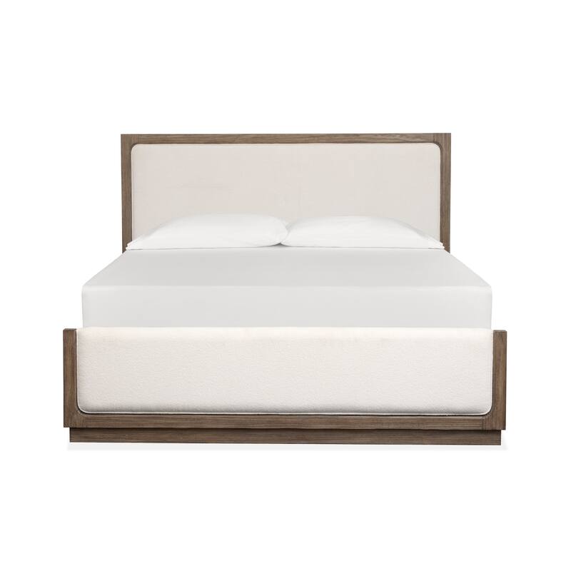 Magnussen Home Westbourne Dark Umber Upholstered Panel Bed