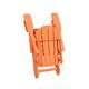Laguna Outdoor Eco-Friendly Poly Folding Adirondack Chair (Set of 2)