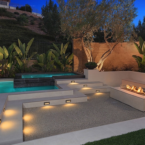 Pool step lights sale