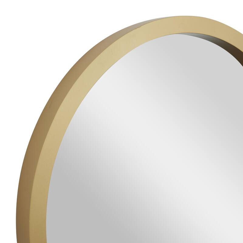 Black, White or Gold Wooden Room Wall Mirror with Thin Frame