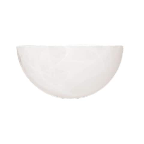 White 1 Light Wall Sconce