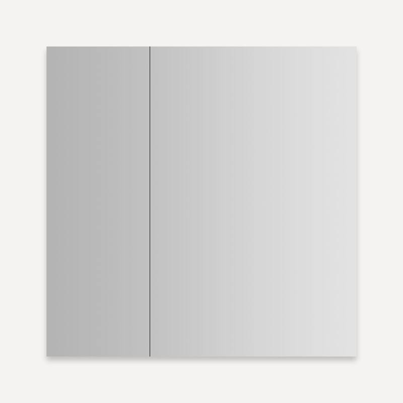 Robern MR3030D6FPE0 M Series Reserve 29-1/4" x 30" Frameless Double - Mirrored - Mirrored Finish