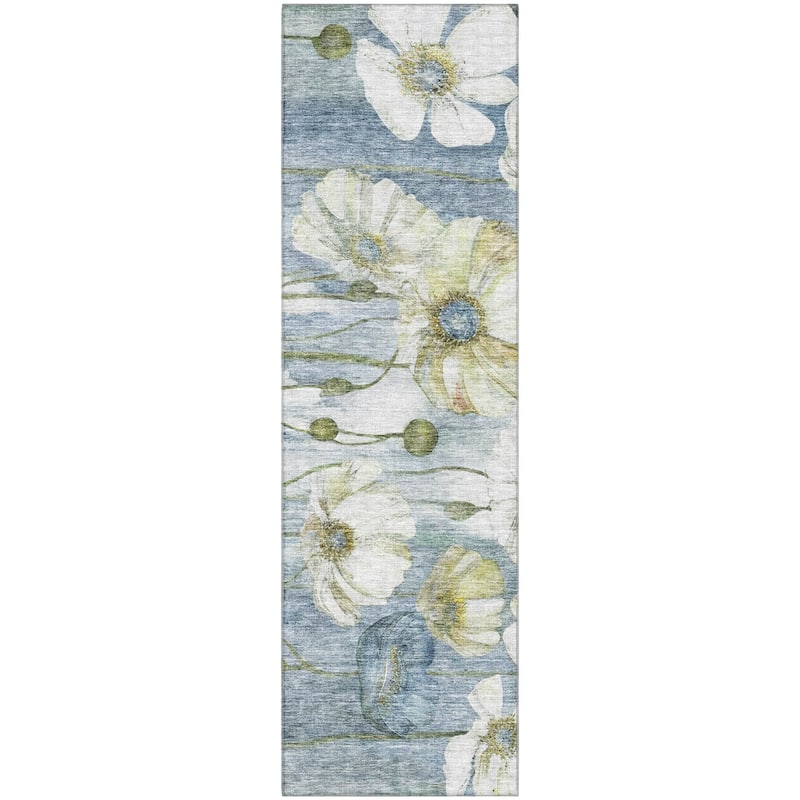 Premium Washable Super Soft Modern Floral Mayfield Rug