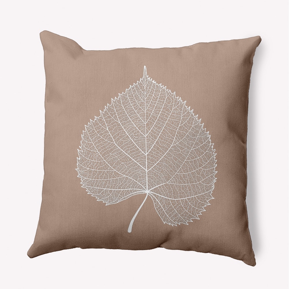 Leaf Study Accent Pillow
