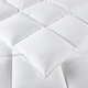 preview thumbnail 3 of 4, Croscill Signature White Dobby Cotton Down Alternative Comforter