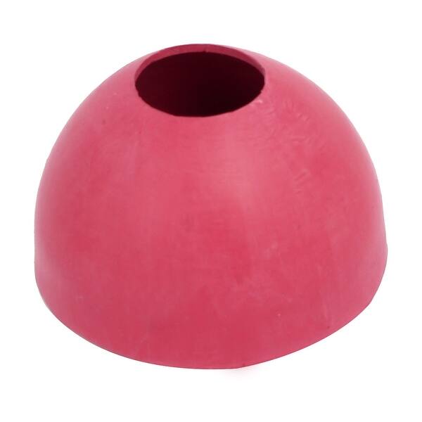 Rubber Half Round Leak Proof Toilet Tank Hinge Flapper Repair Part