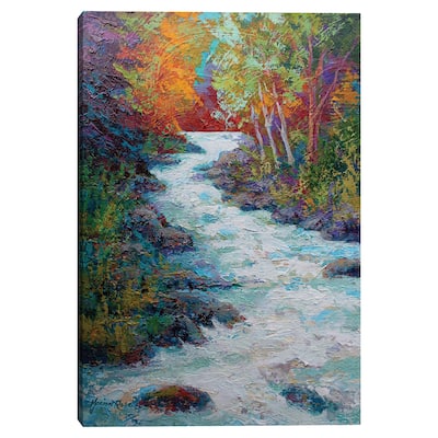Tamahi River by Marion Rose Canvas Art Print