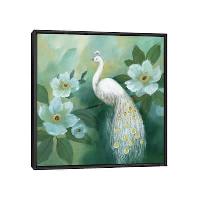 iCanvas "Proud Peacock" by Nan Framed Canvas Print