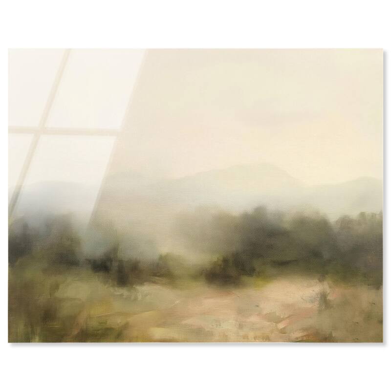 Haze Horizon Acrylic by Art Remedy, Ready to Hang - 36" x 30"