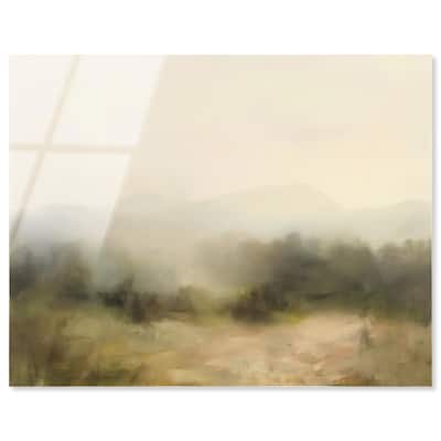 Haze Horizon Acrylic by Art Remedy, Ready to Hang