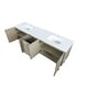 preview thumbnail 30 of 54, Lancy 24 in W x 20 in D Rustic Acacia Bath Vanity and Cultured Marble Top