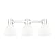 Option Polished Nickel / Gloss White