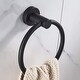 preview thumbnail 4 of 6, Wall Mounted Towel Ring,Bathroom Hand Towel Ring(2 pieces)