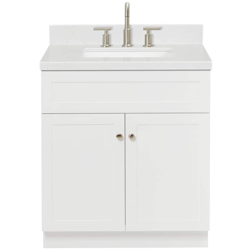 Ariel F030SCQRVO Hamlet 30" Free Standing Single Basin Vanity Set with