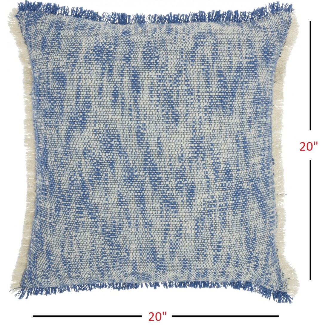 Blue and ivory pillows outlet