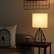 preview thumbnail 13 of 11, CO-Z 18-Inch Modern Table Lamp with Open Frame Metal Base for Living Room Bedroom