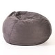 preview thumbnail 39 of 66, Madison Faux Suede 5-foot Beanbag Chair by Christopher Knight Home