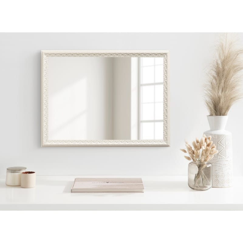 Kate and Laurel Johann Rectangle Wall Mirror