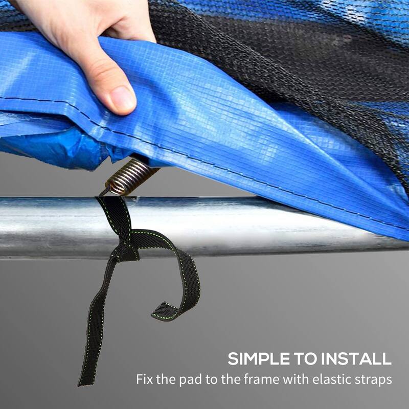 Soozier 14FT Trampoline Spring Cover, Safety Trampoline Pad Replacement, Waterproof and Tear-Resistant