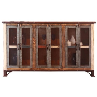 Bayshore 6 Door Sideboard - Mesh Doors
