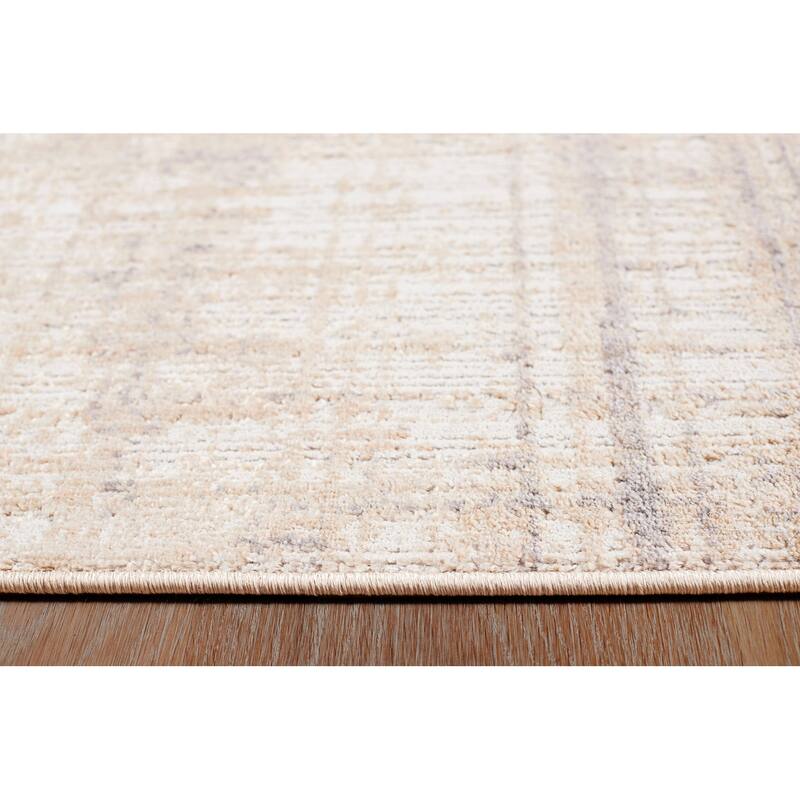 Terra by Obeetee Sahara Modern Neutral Rug