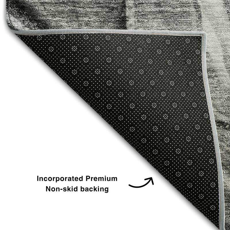 Premium Washable Super Soft Abstract Contemporary Mayfield Rug