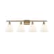 Option Brushed Brass / Matte White