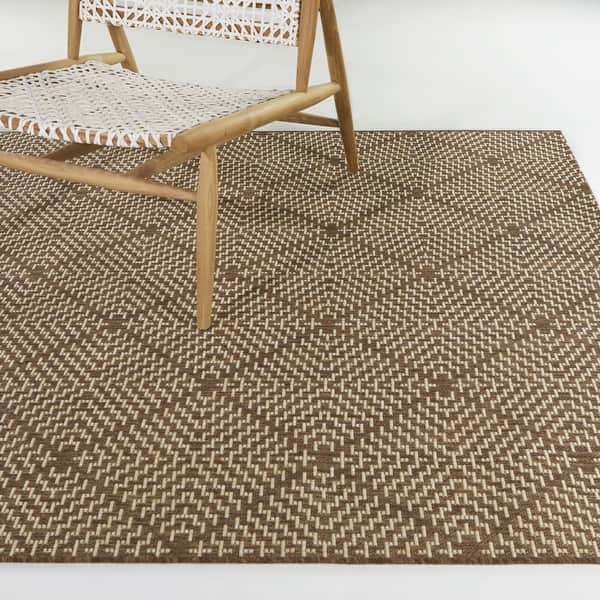 slide 2 of 5, Bryce Transitional Southwestern Area Rug 7'10" x 10' - Brown