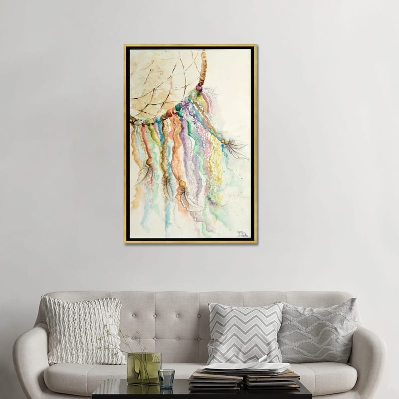 iCanvas "Dream Catcher I" by Patricia Pinto Framed Canvas Print