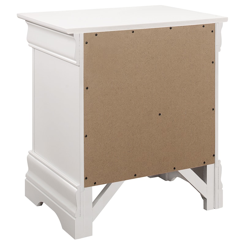 Louis Philippe Traditional 2-drawer Nightstand