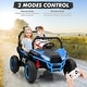 preview thumbnail 24 of 23, 24V Ride On Car Utv 2 Seater, Off-Road Kids Electric Vehicles with Metal Frame