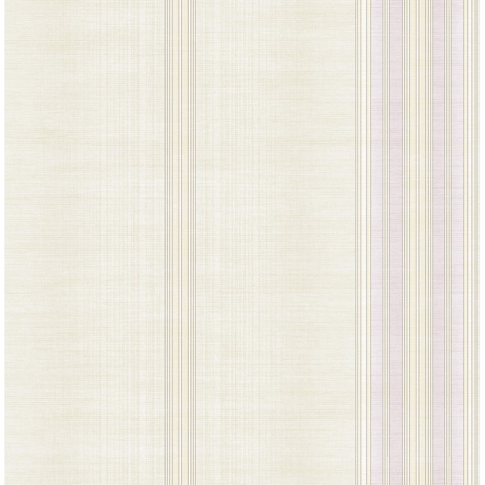 Seabrook Designs Vesper Stripe Unpasted Wallpaper