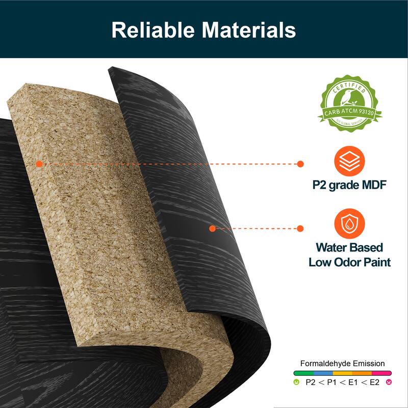 Modern 59-inch TV Stand with LED Lights & Storage