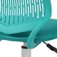 preview thumbnail 14 of 36, HomyLin Plastic Mesh Adjustable Armless Desk Chair with Rolling Wheels Kids Teen