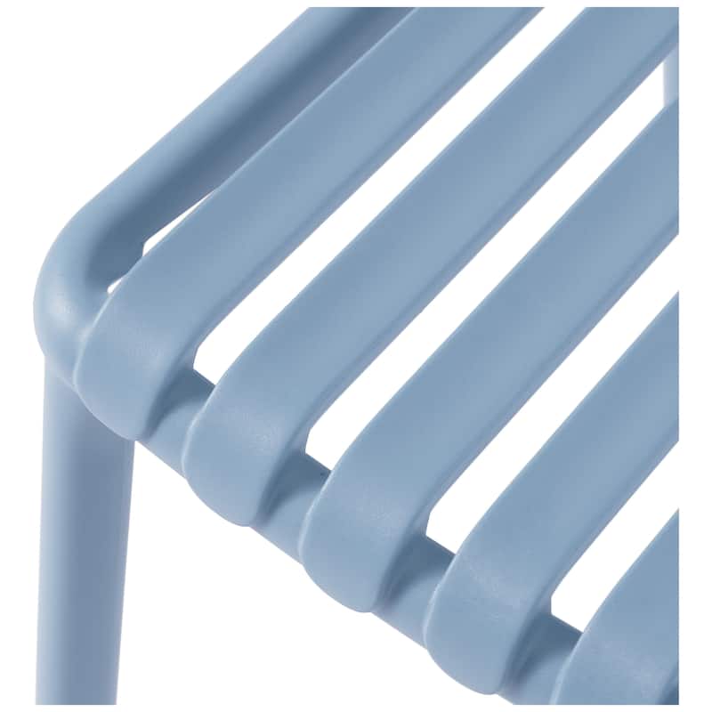 Frond and Form Outdoor Stacking Dining Side Chair (Set of 2)