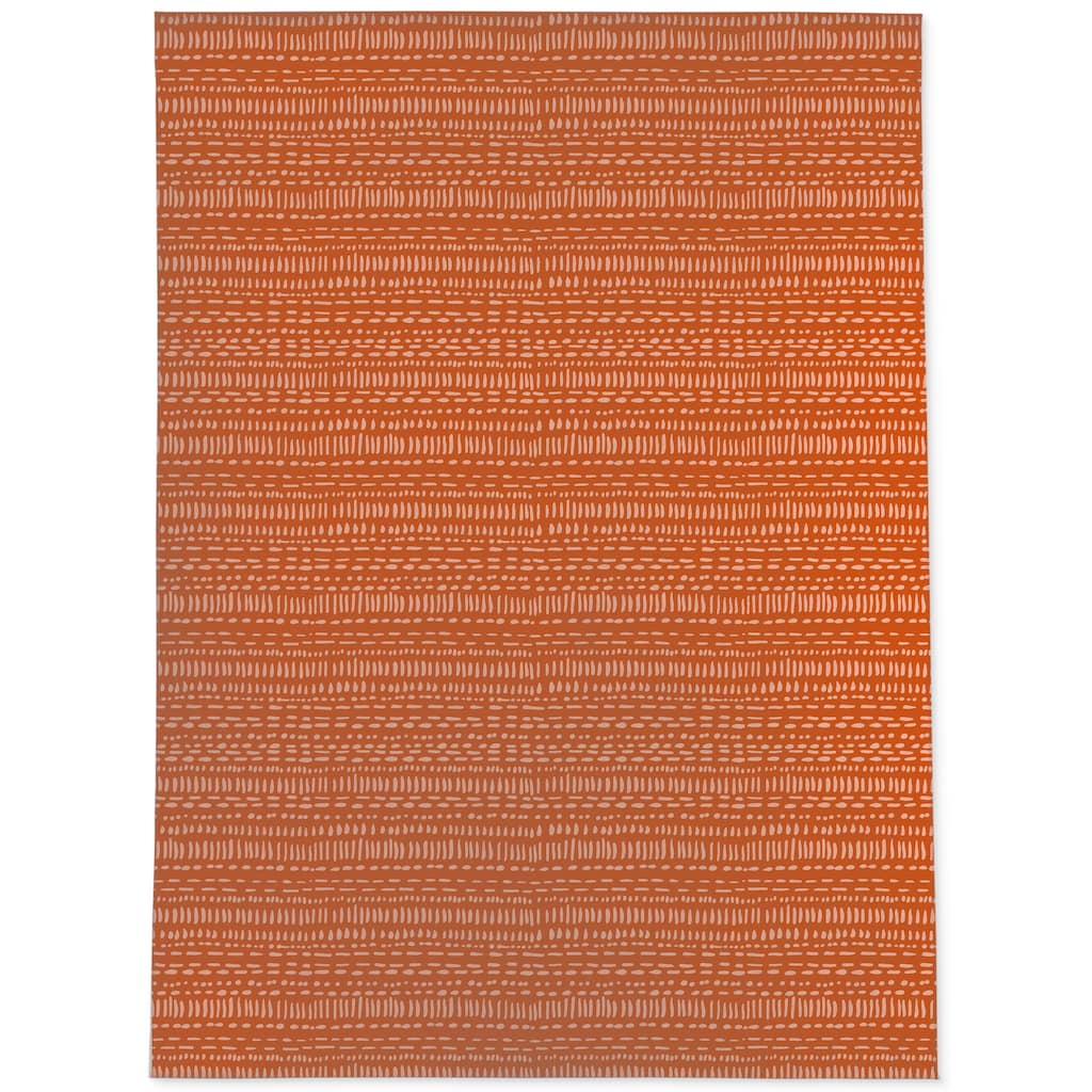 TRIBAL DANCE TERRACOTTA Area Rug By Kavka Designs