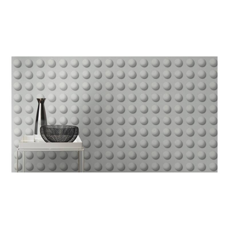 Rasch Chiparus Grey Sphere Wallpaper - 20.5 x 396 x 0.025
